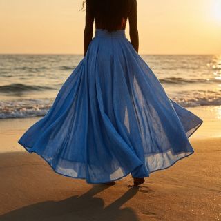 In cu bumbac Fishbone cobalt