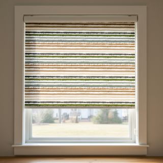 Țesătură din bumbac Small stripes Snoozy old green