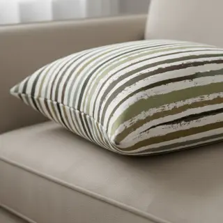 Țesătură din bumbac Big stripes Snoozy taupe