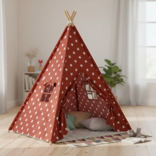 Țesătură din bumbac Stars terra