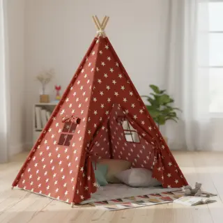 Țesătură din bumbac Stars terra