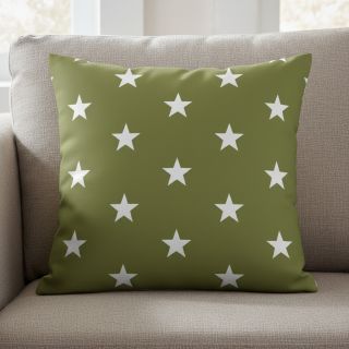 Țesătură din bumbac Stars green