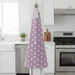 Țesătură din bumbac Stars lilac