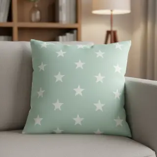 Țesătură din bumbac Stars mint