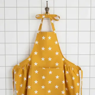 Țesătură din bumbac Stars yellow