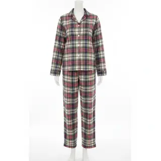 Țesătură din bumbac YARN DYED CHECK BRUSHED pickle