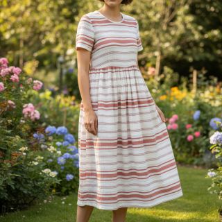 Țesătură din bumbac YARN DYED Structure brique