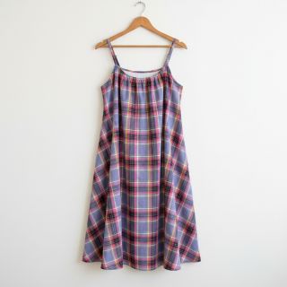 Țesătură din bumbac YARN DYED LUREX Check purple