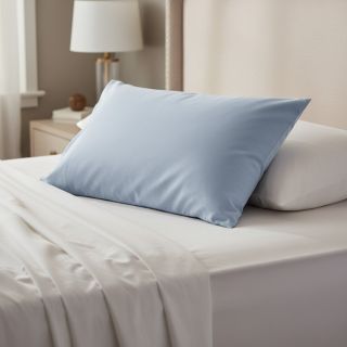 Poplin din bumbac baby light blue