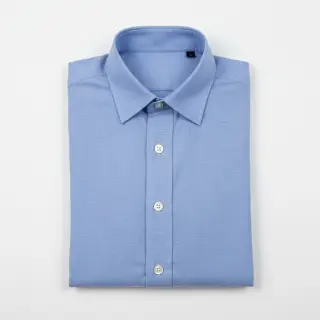Poplin din bumbac dark sky blue