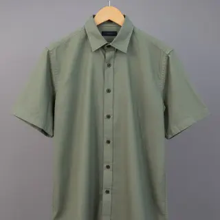 Poplin din bumbac olive