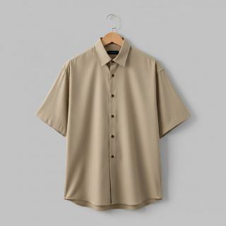 Poplin din bumbac light brown