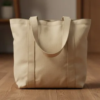 Poplin din bumbac light brown
