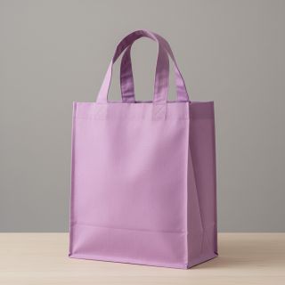 Poplin din bumbac rose lilac