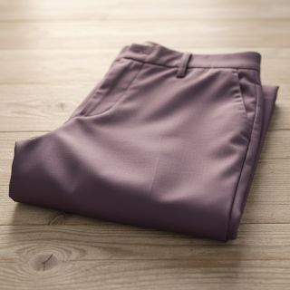 Poplin din bumbac plum