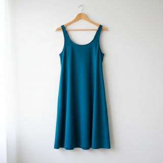 Poplin din bumbac ocean blue