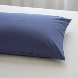Poplin din bumbac dark blue lavender