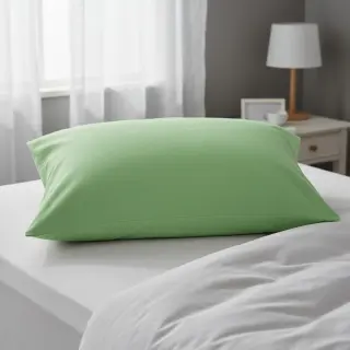 Poplin din bumbac neon green
