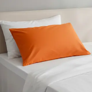 Poplin din bumbac tangerine