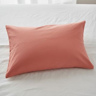 Poplin din bumbac dark coral