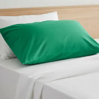 Poplin din bumbac emerald