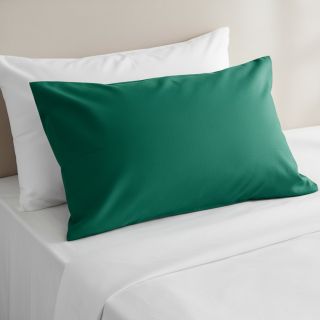 Poplin din bumbac dark emerald