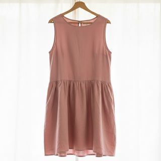 Poplin din bumbac dark rose