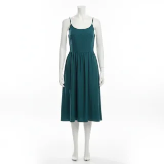 Poplin din bumbac dark cyan
