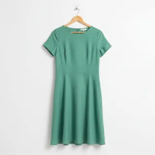 Poplin din bumbac cyan