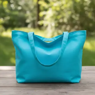 Poplin din bumbac light turquoise