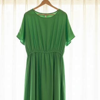 Poplin din bumbac light green