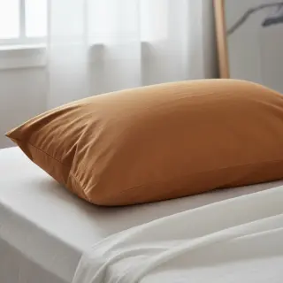 Poplin din bumbac rust