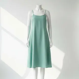 Poplin din bumbac fresh sage