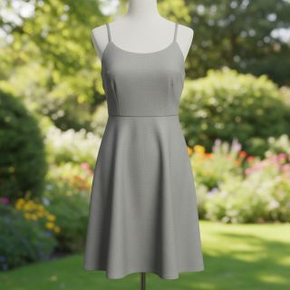 Poplin din bumbac rock grey