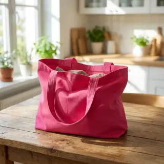 Poplin din bumbac pink