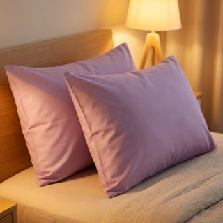 Poplin din bumbac lilac