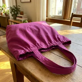 Poplin din bumbac violet
