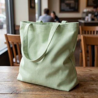 Poplin din bumbac light mint