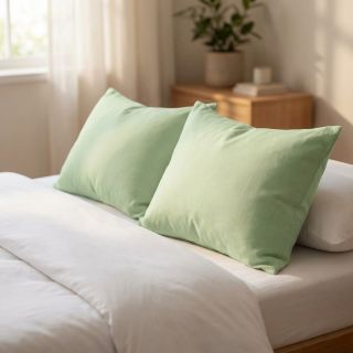 Poplin din bumbac light mint