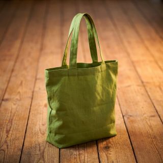 Poplin din bumbac green