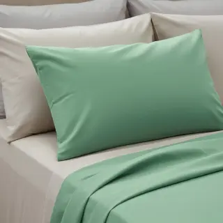 Poplin din bumbac pepermint
