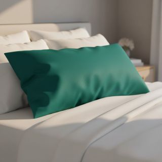 Poplin din bumbac petrol