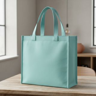 Poplin din bumbac mint