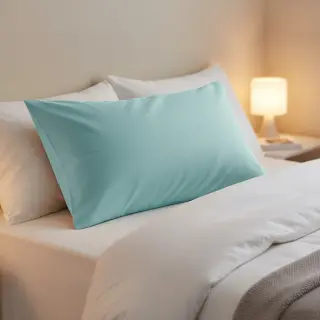 Poplin din bumbac mint