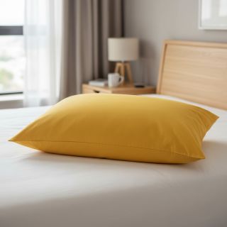 Poplin din bumbac yellow