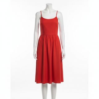 Poplin din bumbac red