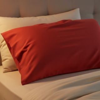 Poplin din bumbac red