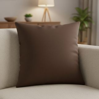 Poplin din bumbac dark brown