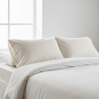 Poplin din bumbac ecru