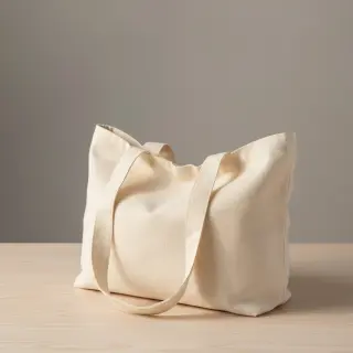 Poplin din bumbac ecru